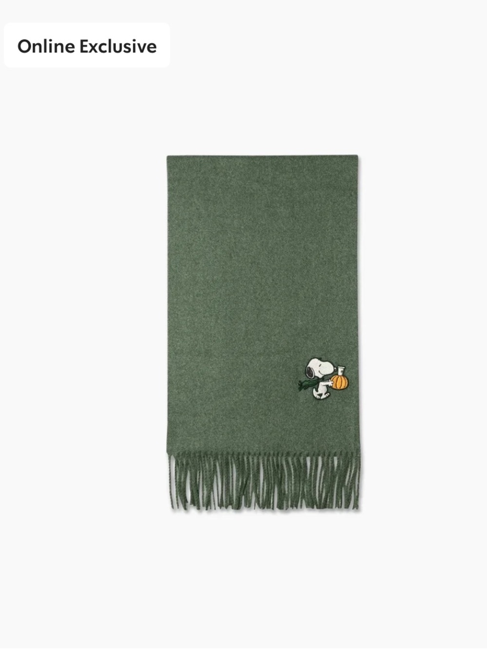 Peanuts + Starbucks Snoopy Scarf